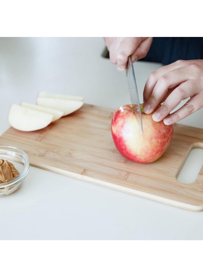 Chef Craft Platinum Series Bamboo Cutting Board Brown 7.5 x 14 Inch 21588 - Image 3