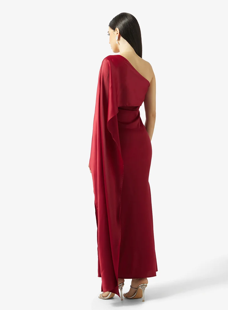 Ella Limited Edition  One Shoulder Dress With Trail for Women | Best Price UAE