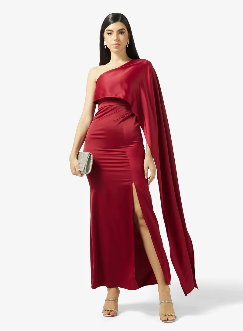 Ella Limited Edition  One Shoulder Dress With Trail for Women | Best Price UAE