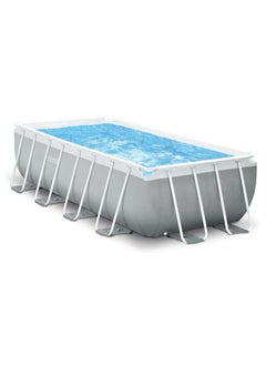 INTEX Prism Frame Rectangular Pool Set  - Image 1