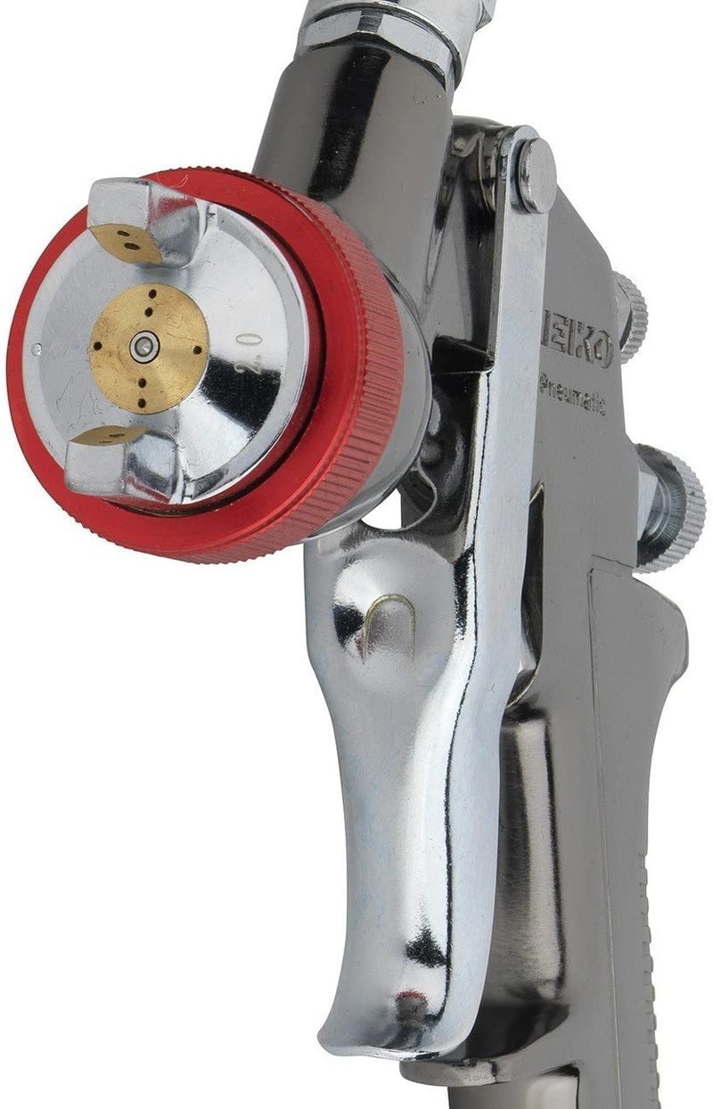 NEIKO 31216A Air Spray Paint Gun, HVLP with Gravity Feed, 2.0 MM Nozzle, 600 CC Capacity, Spray Gun Paint Sprayer for Walls, Automotive, Home Improvement - Image 3