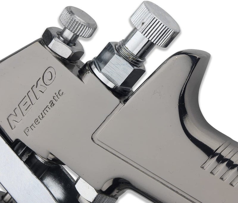 NEIKO 31216A Air Spray Paint Gun, HVLP with Gravity Feed, 2.0 MM Nozzle, 600 CC Capacity, Spray Gun Paint Sprayer for Walls, Automotive, Home Improvement - Image 2