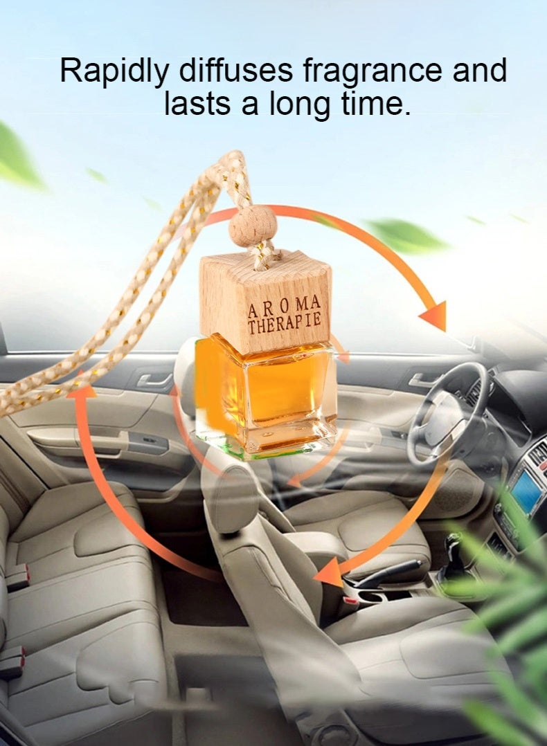 Ecoey Premium Car Air Freshener Hanging Ornament - Plant Essential Oil, Baby & Pregnant Safe, Long-Lasting Fragrance, Odor Eliminator Car Perfume - Image 4