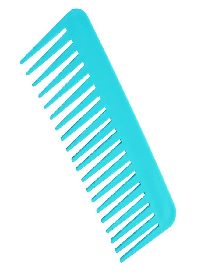 NuAngela Wide Tooth Hair Comb No Static, Detangling Styling Comb For Thick Long Curly Hair Wet Dry Hair, No Handle Round Teeth, Reduce Hair Loss&Breakages, Shower Shampoo Detangler Comb For Women Men - Image 1