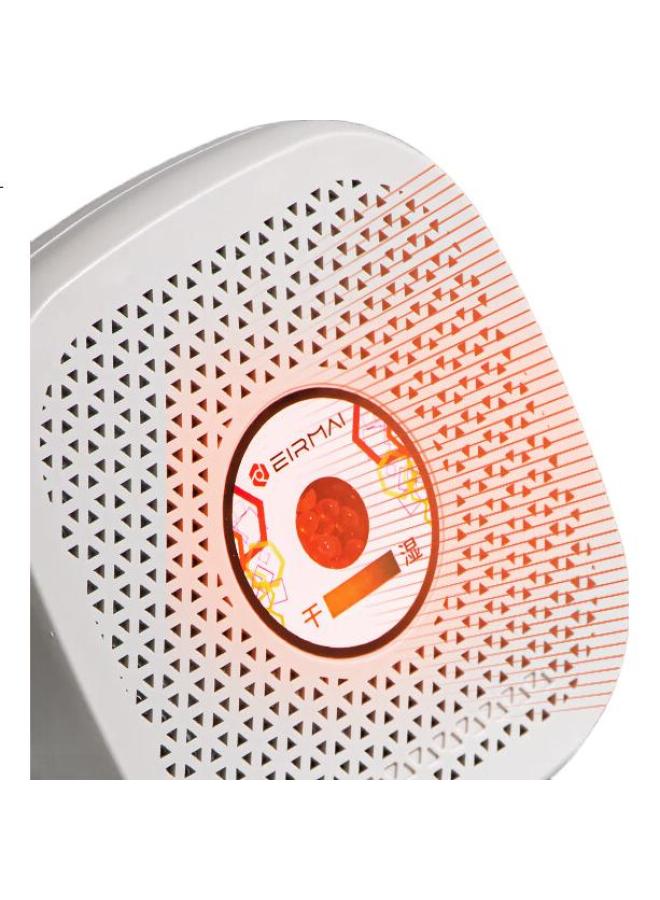 Eirmai Hd-80C Dehumidifying Card, Moisture-Proof Box-Specific Camera Dehumidifier, Electronic Regenerative Dehumidifying Card, Rechargeable Dehumidifier, Black - Image 2