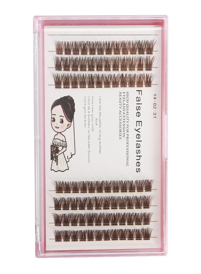 Bodermincer بودرمنسر د كيرل بني كلستر رموش صناعية واسعة الحجم 3D روسية الحجم رموش فردية مكياج (20MM) - Image 4