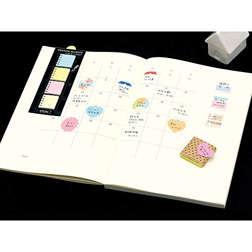 Midori Designphil Midori Square Type Sticky Note Ring (11266006) - 6.3" x 1.97" - Black - 1 Count - Image 2