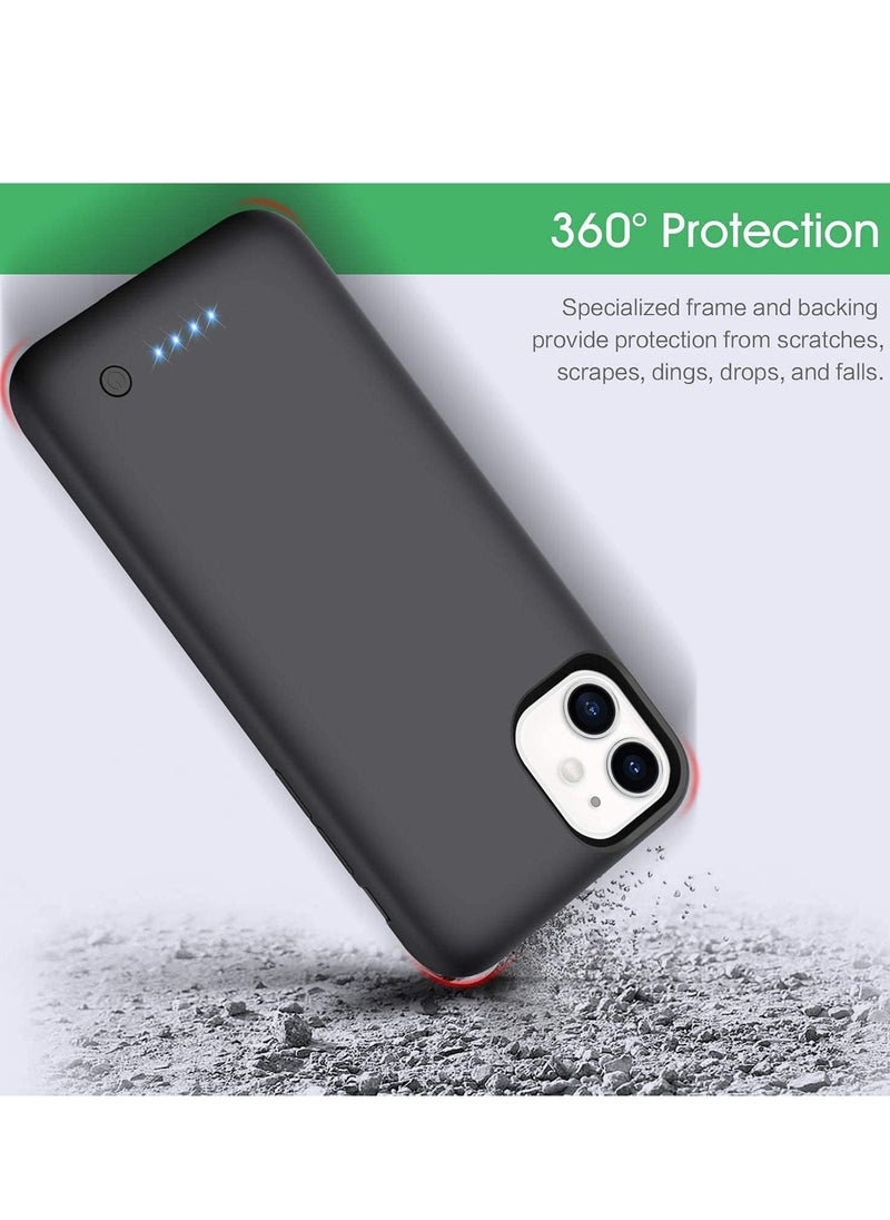 Generic - Battery Case for iPhone 11 Pro, 3500mAh Protective Portable Charging Case for iPhone 11 Pro Rechargeable Extended Battery Pack Power Backup Cover - Image 1