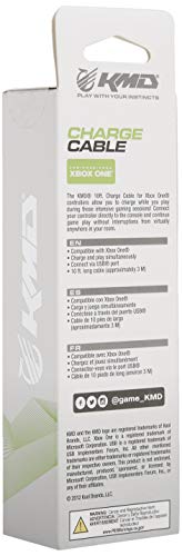 KMD Compatible with Xbox One USB Controller Charge Cable (10 ft) - Image 4