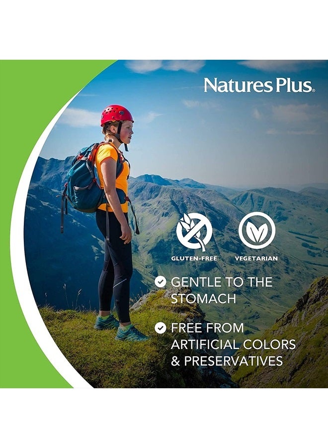 Nature's Plus Hema-Plex Iron, Healthy Red Blood Cells, 60 Fast-Acting Capsules - Image 3