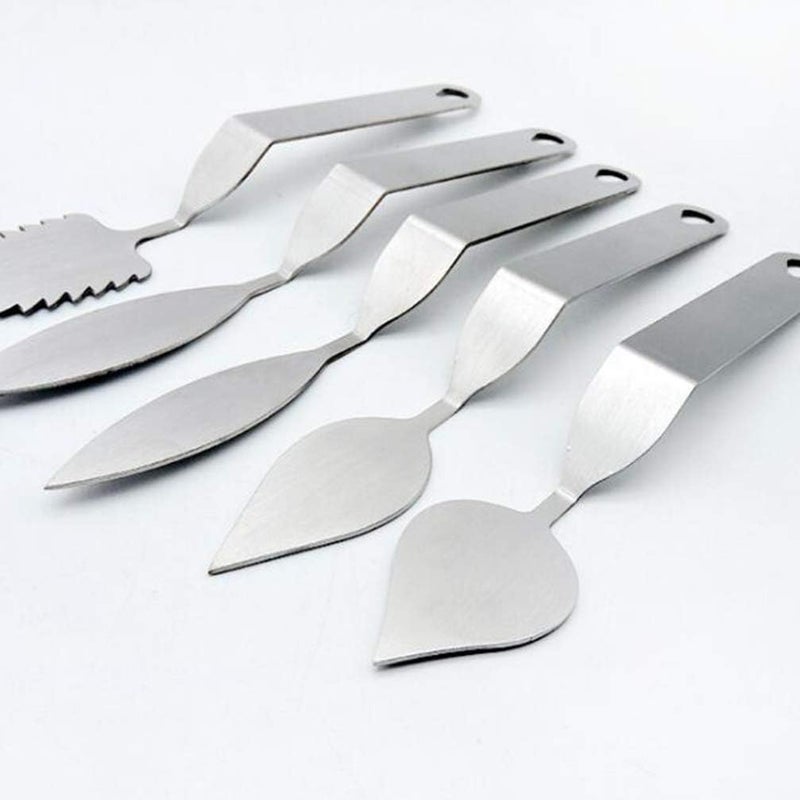 DOITOOL 5pcs Chocolate Molds Leaf Cutter Chocolate Spatula Cutter Mousse Cake Baking Tool - Image 4