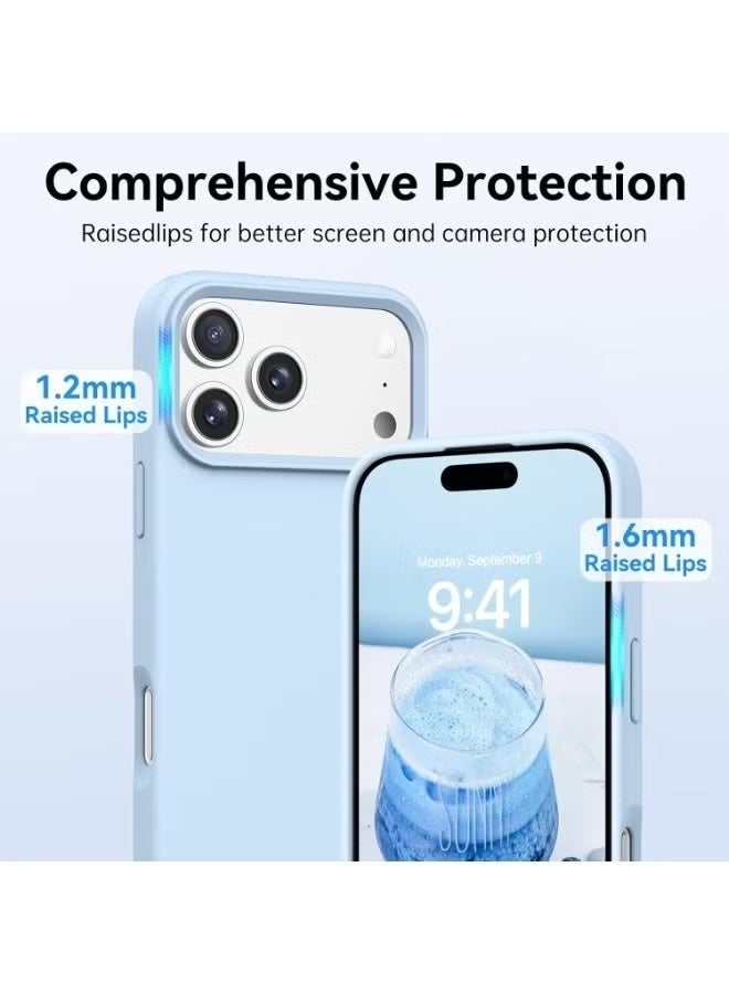 ELTRAZONE iPhone 17 Pro Soft Silicone Case | Full Body Protective Shockproof Cover | Slim Fit Anti-Scratch Back Case for iPhone 17 Pro | Lightweight Non-Slip Durable Silicone Phone Case - Image 4