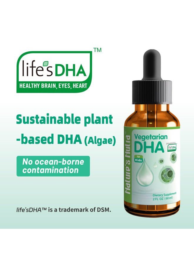 GROWNSY Vegetarian DHA, Premium Liquid DHA for Baby, Infant, Kids and Children, Non-GMO, DHA 100 mg, Pure Plant Source, 2 Fl Oz (60ml)  - Image 3