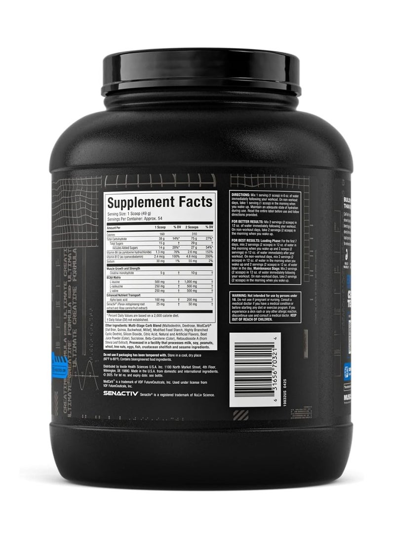 MuscleTech Cell Tech Creatine Formula Pre-Workout - Fruit Punch - 2.63 Kg - Image 3