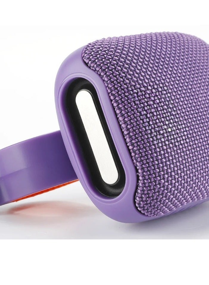 Outdoor Bicycle Speaker, TWS Wireless Portable Bluetooth Speaker, Convenient Waterproof Rechargeable Speaker, Mini Bass FM Radio Soundbar Boombox For Bicycle Motorbike, (1pc, Blue) - Image 3