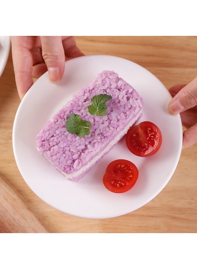 DIY Warship Sushi Mold Rectangular Multi-layer Sushi Multi-layer Rice Ball Mold Children's Food Supplement Bento Tool-Specifications:One Opp Bag Each Of Thousands Of Layers And 3 Colors - Image 3