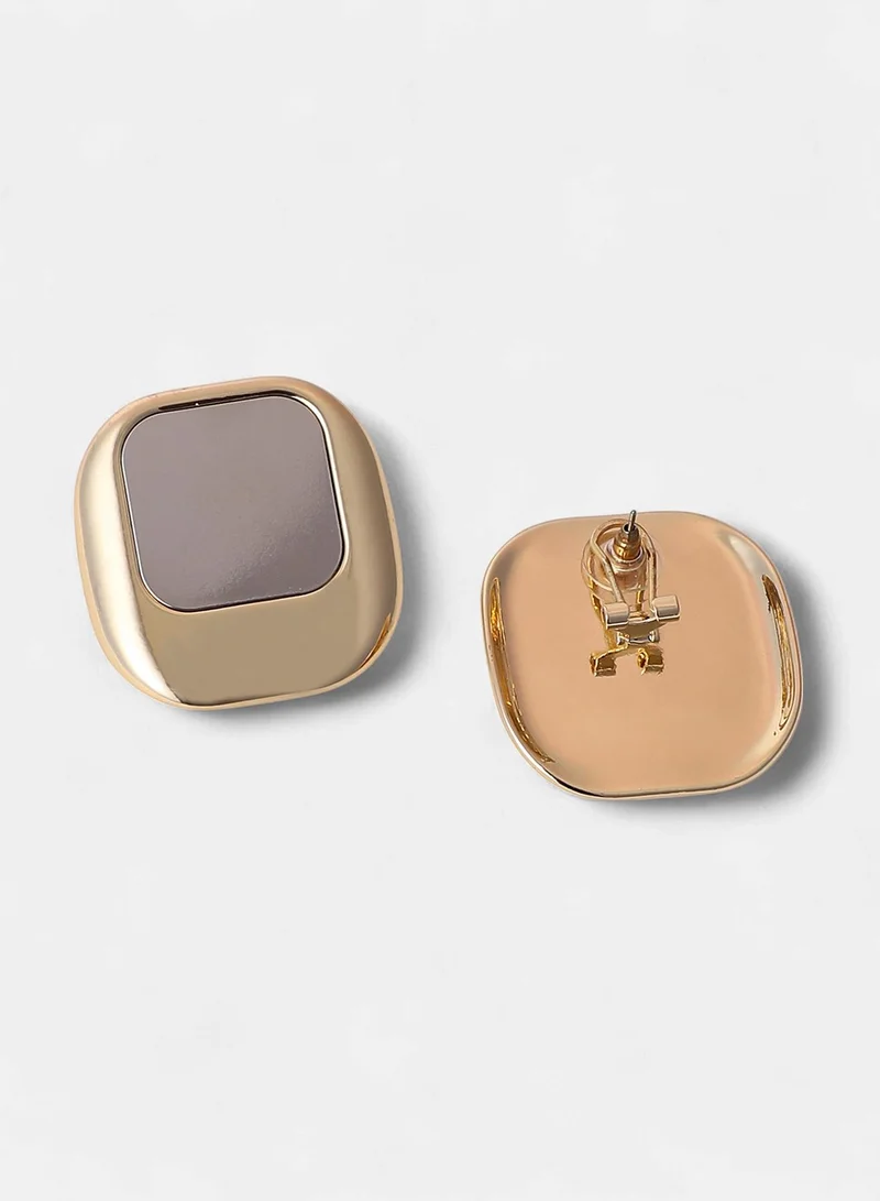 SOHI  Women's The Jovian Square Studs  | Best Price UAE