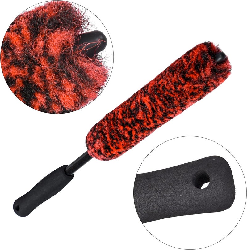 bzczh 3PCs Car Rim and Wheel Brush Set - Image 5