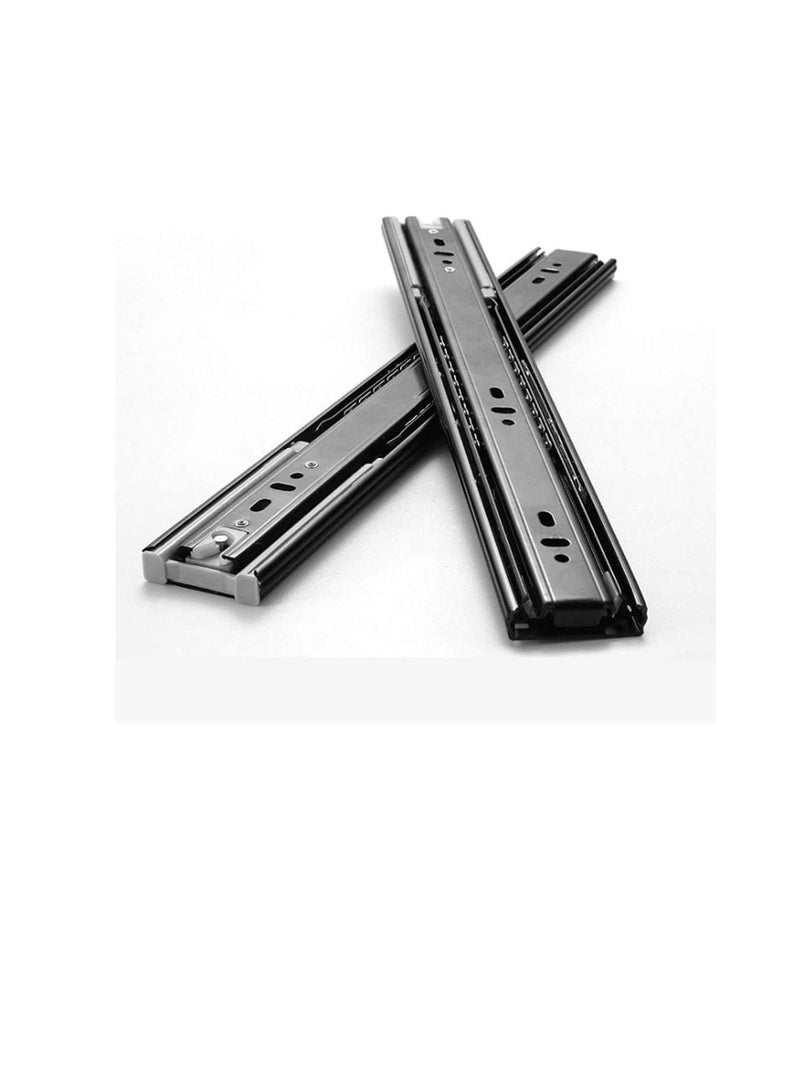Soft Closing Steel Ball Bearing Drawer Slide Rail Runner 22 inch 55cm  - Image 1