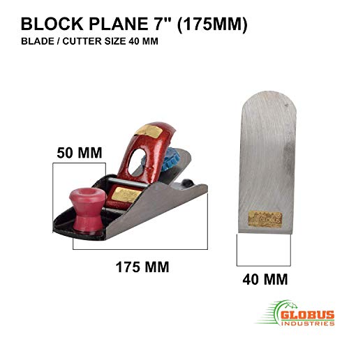 GLOBUS 888 Spare High Carbon Steel Blades of Carpenter Plane (7 Inch) -Set/2 Pieces - Image 3
