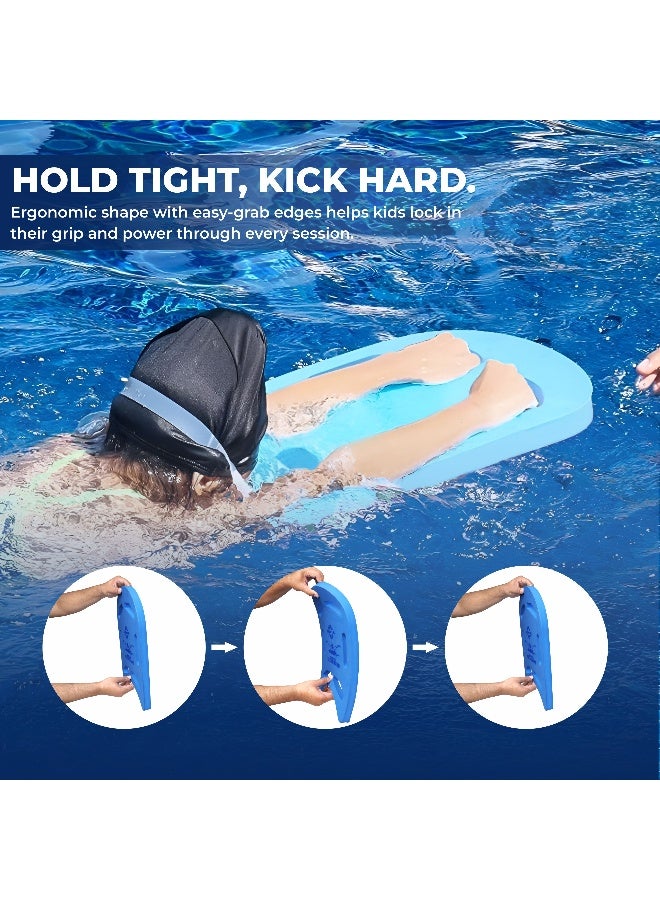 Nivia KickBoard for Swimming, Sports Swimming Floats for Adults-Kids, Kickboard for Beginners Training, Float Pad with All Holding Angles (Blue) - SEO Friendly Long Title - Image 2