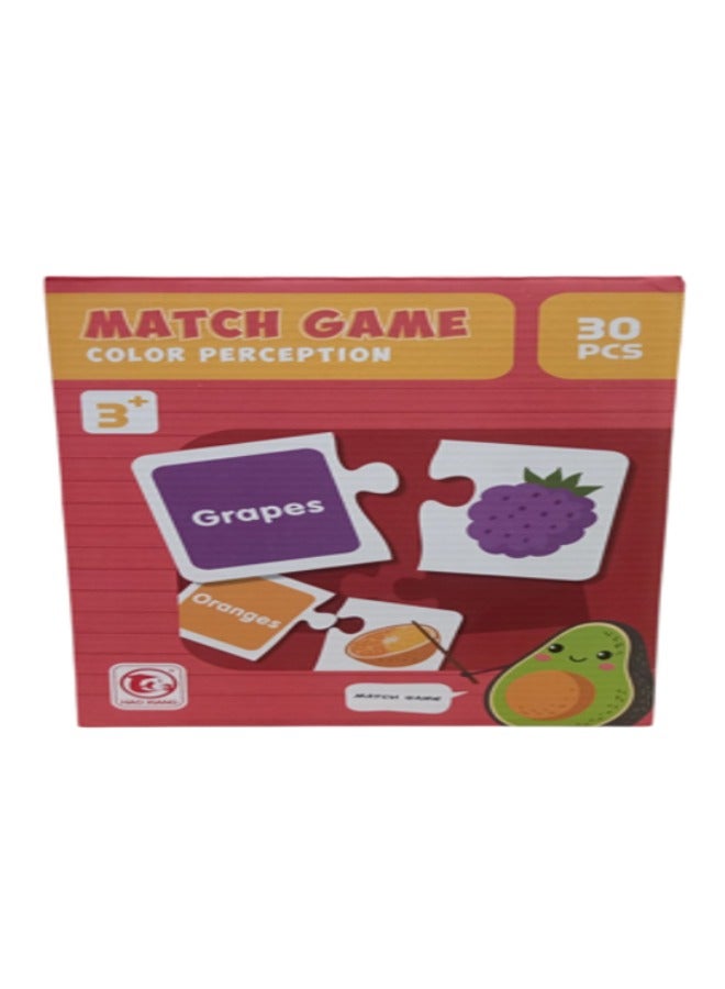 PUZZLES  Mathc Game - Color Perception  30PCS