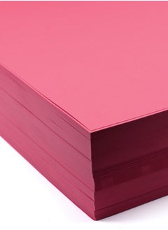 firstnock Color Card Paper Maroon, A5 - 20 Sheets - 250GSM Thick Colored Card Stock - Premium Craft Paper for DIY, Invitations, Arts & Crafts and Printing  - Image 2