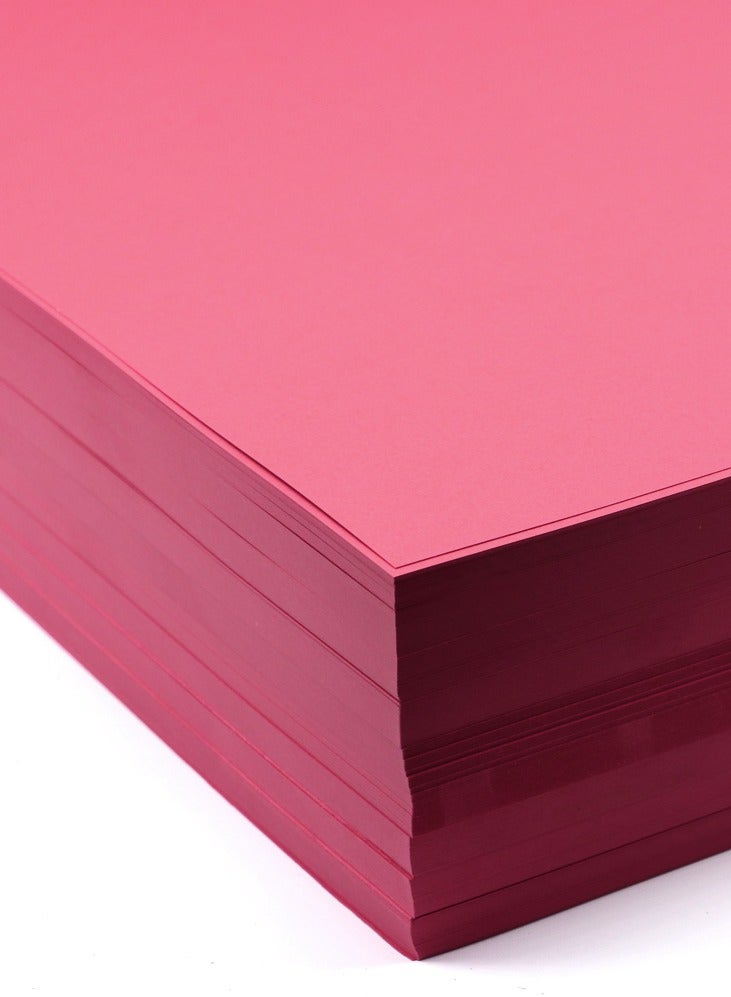 فيرستنوك ورق بطاقات ملون كستنائي، مقاس A5 - 20 ورقة - ورق بطاقات ملون سميك 250 جرام للمتر المربع - ورق حرفي فاخر للأعمال اليدوية والدعوات والفنون والحرف اليدوية والطباعة - Image 2