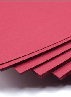 firstnock Color Card Paper Maroon, A5 - 20 Sheets - 250GSM Thick Colored Card Stock - Premium Craft Paper for DIY, Invitations, Arts & Crafts and Printing  - Image 3