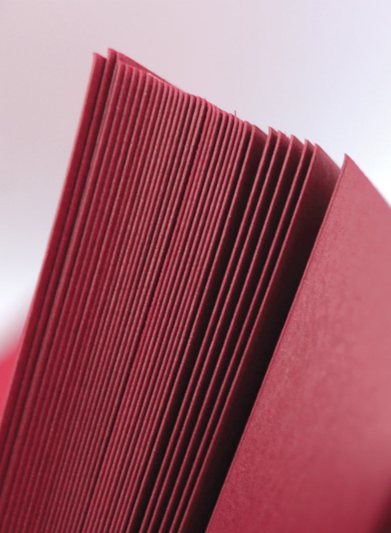 فيرستنوك ورق بطاقات ملون كستنائي، مقاس A5 - 20 ورقة - ورق بطاقات ملون سميك 250 جرام للمتر المربع - ورق حرفي فاخر للأعمال اليدوية والدعوات والفنون والحرف اليدوية والطباعة - Image 5