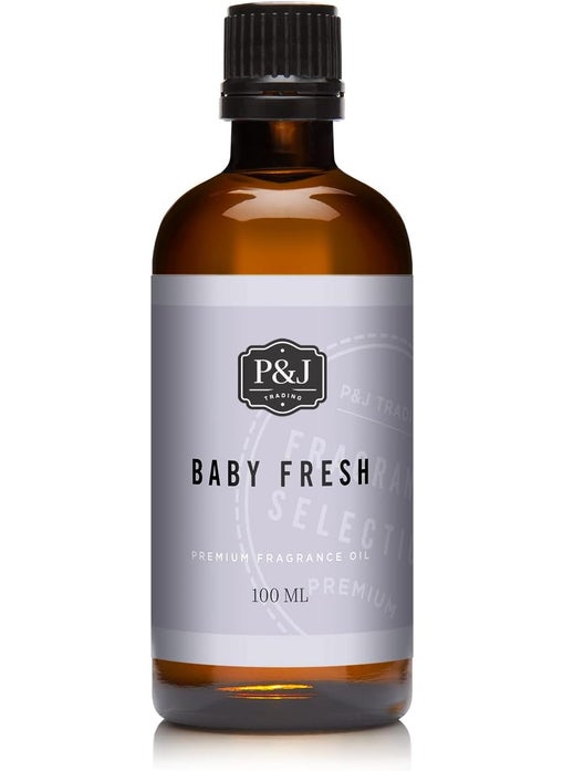P&J Trading P&J Trading - Baby Fresh Scented Oil 100ml - Fragrance Oil for Candle Making, Soap Making, Diffuser Oil 