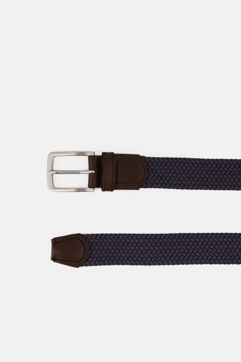 DOCKERS Men Braided Belt, Light Purple - Image 2