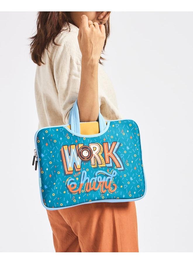 Chumbak Work Hard Laptop Sleeve - 13.3 inches  - Image 1