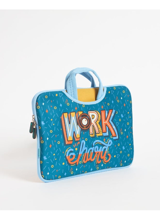 Chumbak Work Hard Laptop Sleeve - 13.3 inches  - Image 3