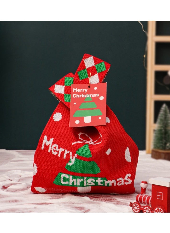 Generic - New Christmas Gift Bag with High Quality Christmas Small Gift Packaging Christmas Eve Gift Apple Packaging Box - Image 1