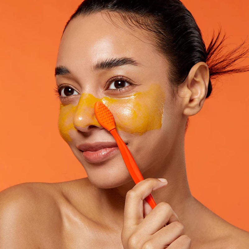 APRILSKIN Pore Cleansing Facial Silicone Brush | for Blackheads Removal & Face Scrubber | Gentle Exfoliation | Deep Pore Cleaning Massager | Pairs with Aprilskin's Carrotene Cleansing Balm - Image 2