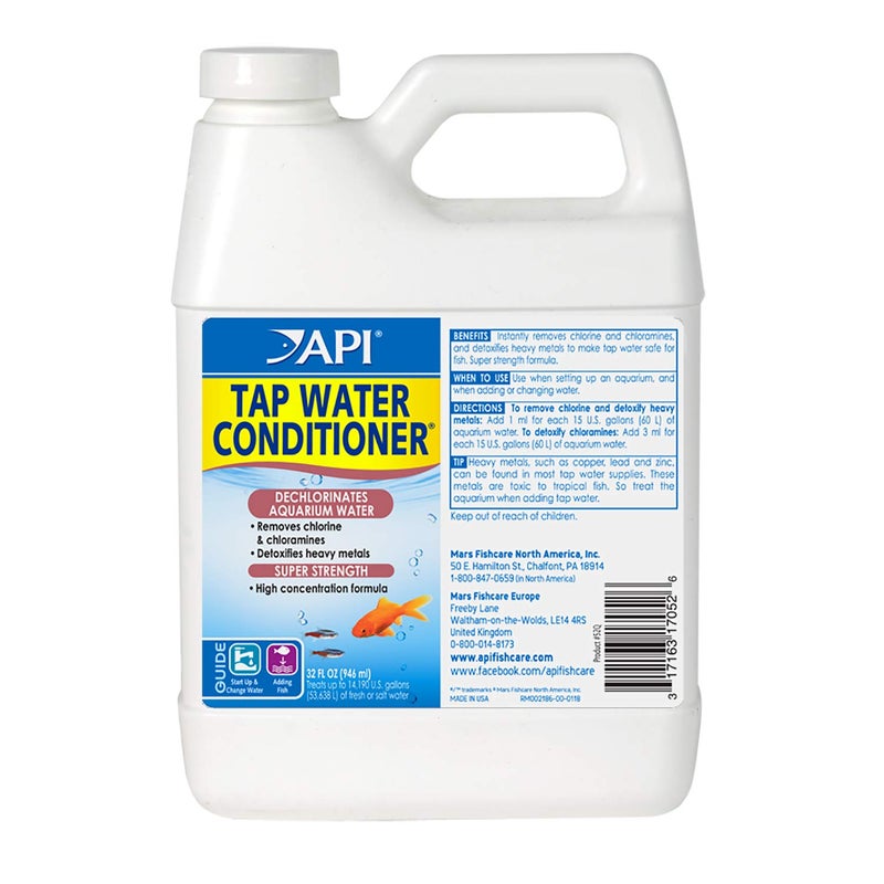 API Fishcare 52Q API TAP Aquarium Water Conditioner 32-Ounce Bottle - Image 1