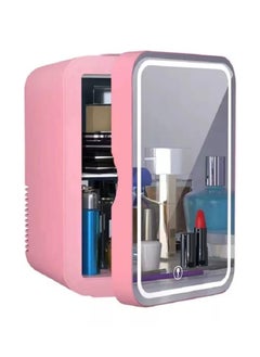 Bonita Mini Makeup Fridge Portable Cosmetic Refrigerator Glass Panel And LED Lighting Cooler Warmer Freezer Used For Beauty Skin Care In Home Car  - Image 1