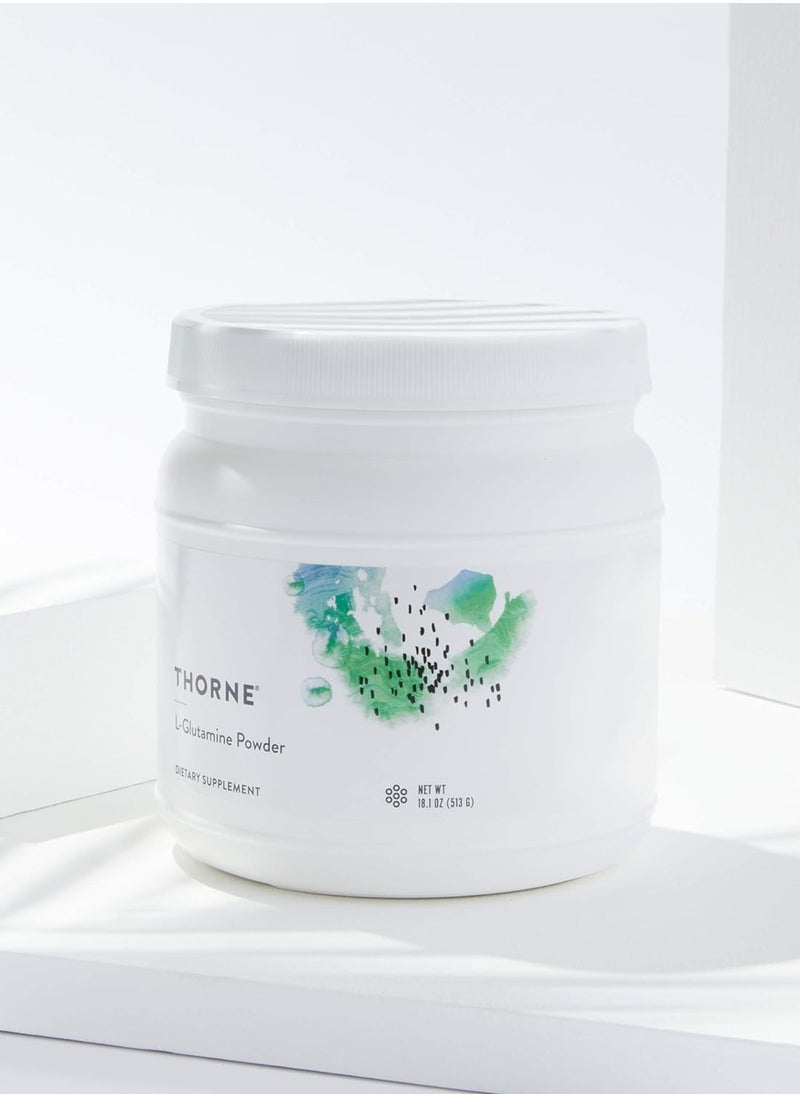 Thorne - L-Glutamine - Powder Dietary Supplement Net WT 18.1 Oz ( 513g ) - Image 1