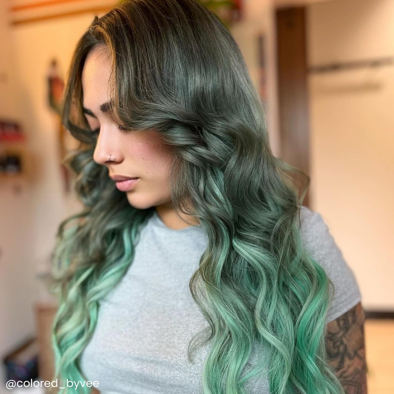 Arctic Fox Semi-Permanent Hair Dye, Vegan & Cruelty-Free, Pastel Mint Green, Conditioning, Ammonia-Free, Peroxide-Free, Non-Toxic, For All Hair Types, 8 fl oz, Pistachio Macaron - Image 4