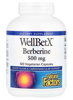 Natural Factors, WellBetX, Berberine, 500 mg, 120 V Capsules - pzsku/Z20266CB2E74D71AF74A8Z/45/_/1728016820/37c6f015-1ce3-4857-b1b8-fd3cf951dfbb