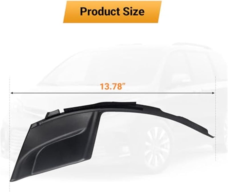 Wivplex Windshield Wiper Cowl Cover Trim for Toyota Sienna - Image 3