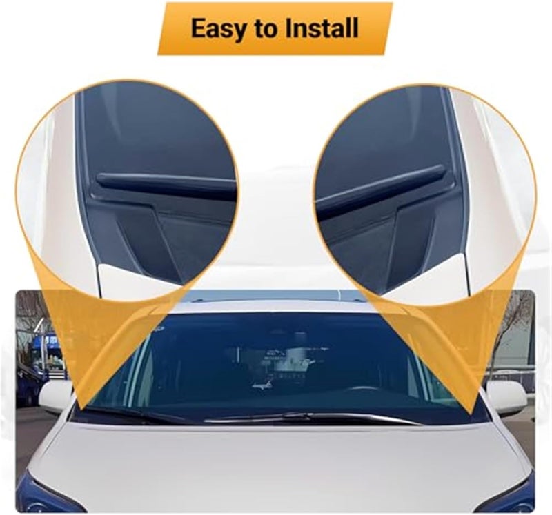 Wivplex Windshield Wiper Cowl Cover Trim for Toyota Sienna - Image 2