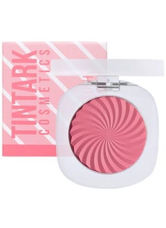 Tintark TINTARK Cheeky Blush Compact for Face Cheeks, Talc Free Blusher Palette, Matte Powder Makeup, Natural Healthy, Mauve Pink Magenta Peach Red, Vegan Cruelty Free  - Image 1