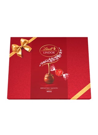 صندوق هدايا ليندور بالحليب