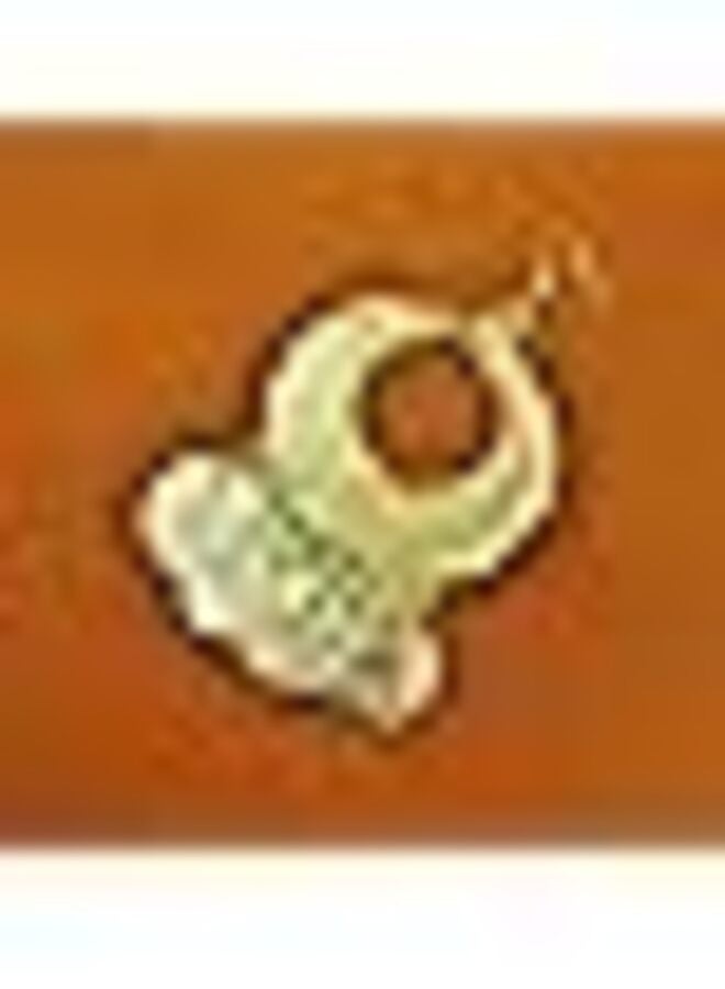 Egyptian crescent-shaped earrings with gold-colored coins - Image 3