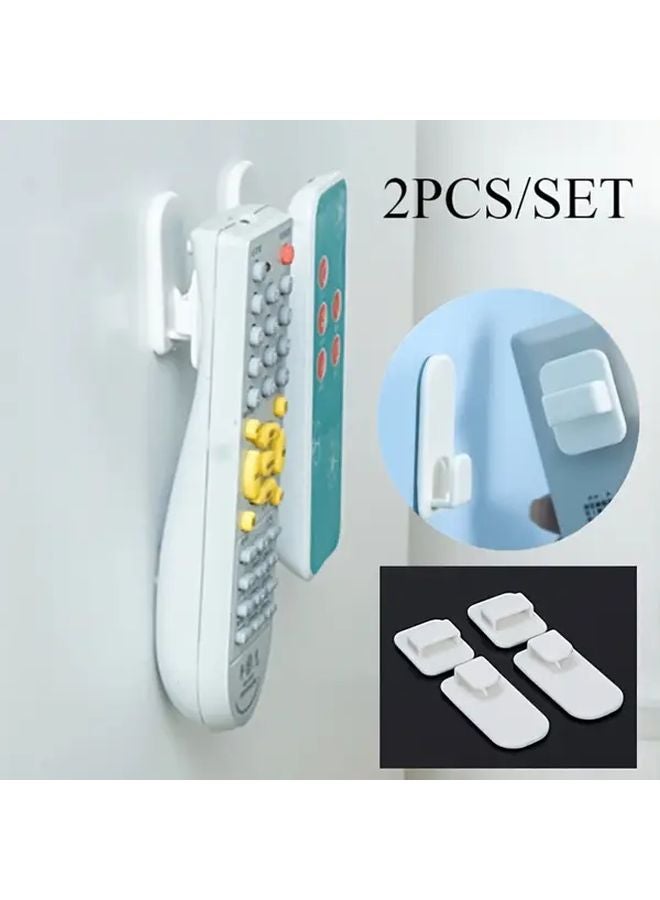 4 قطع من خطافات الحائط القوية ذات اللاصق، رف توفير المساحة للمنزل - Image 3