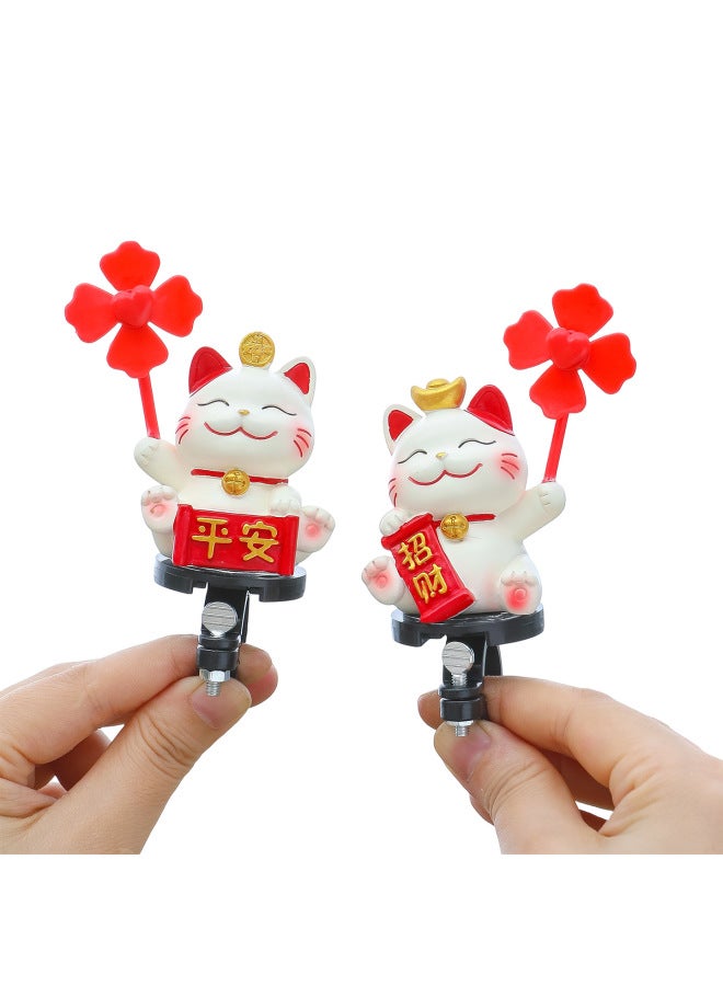 Cute Panda Bicycle Ornaments Mountain Bike Electric Vehicle Motorcycle Accessories Accessories Windmill Park Small Fan - Image 5