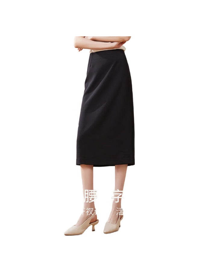 First Application Chushen Chunqiu High-Waisted Slimming Elegant Professional Versatile Skirt For Women S141B2241 - Image 3