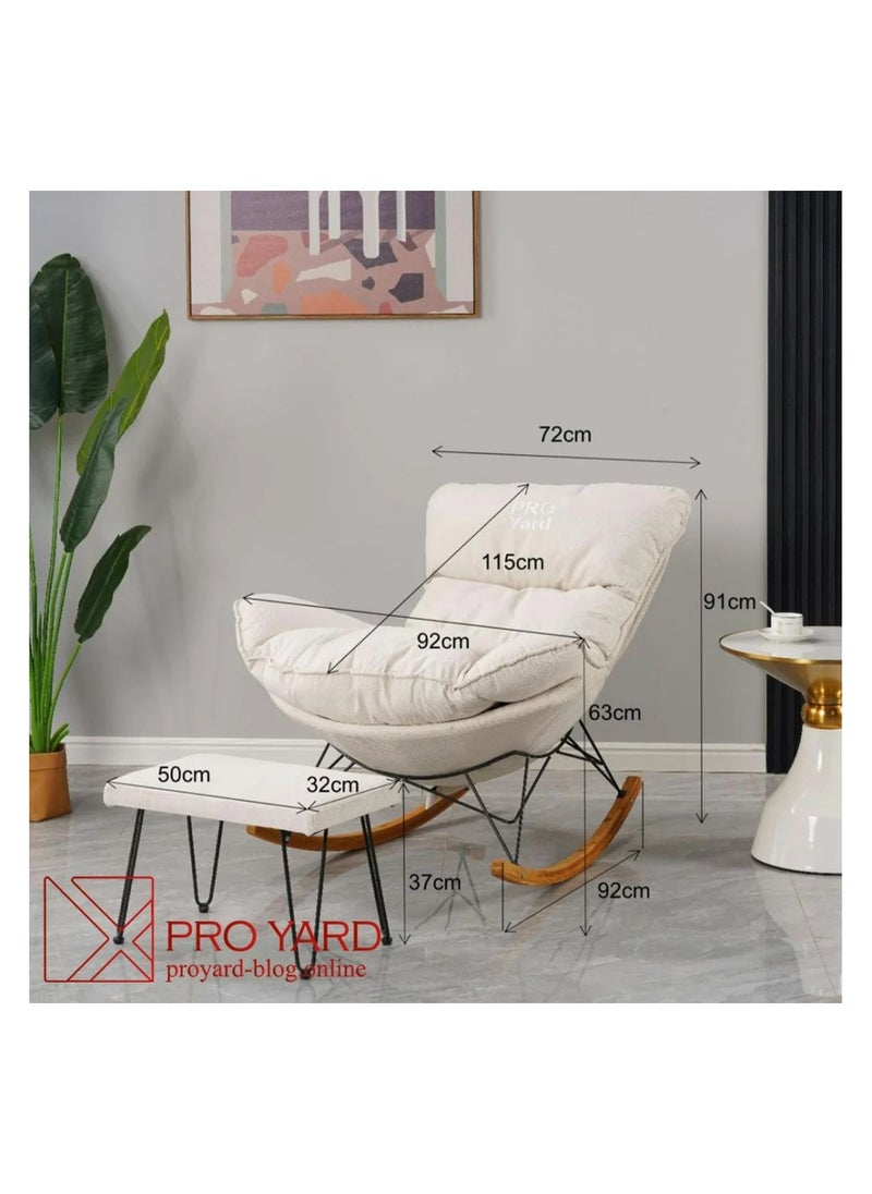 Pro Yard relaxation chair From Pro Yard brown color  - Image 2
